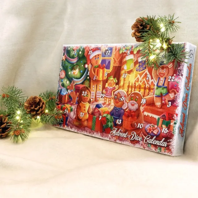 Q Workshop Advent Dice Calendar #06 Dice Multicolor