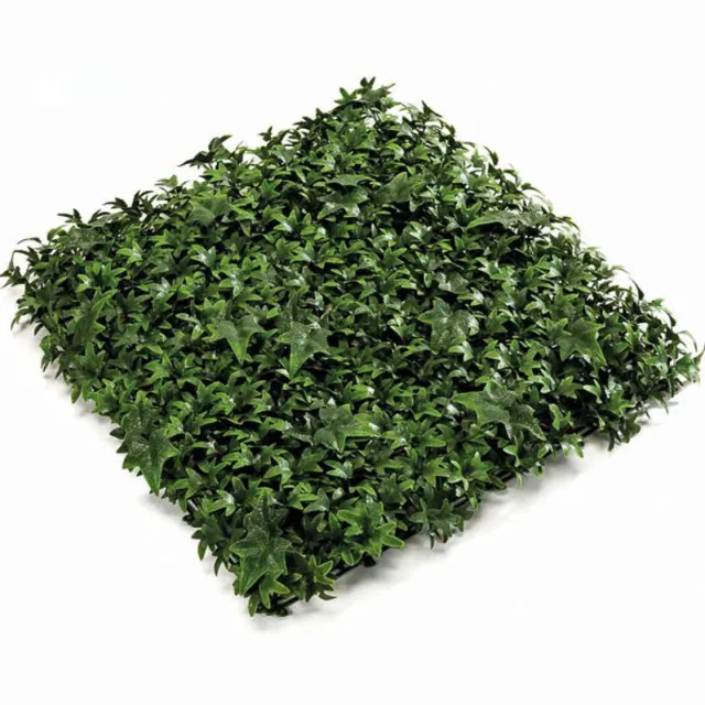 Emerald Kunst Plantenwand Hedera UV 50x50cm - Kunstplant voor binnen Groen