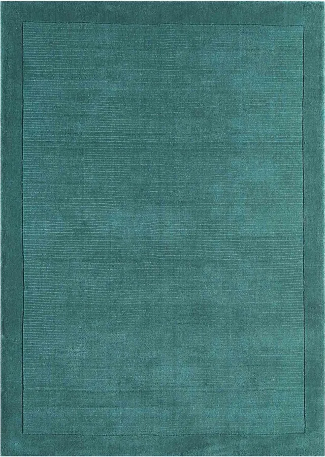Asiatic York Teal vloerkleed - maat 160 x 230 cm Blauw