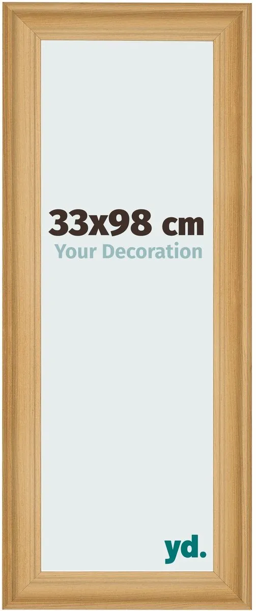 yd. Your Decoration - Fotolijst 33x98 cm - MDF - Dennen Houtnerf - Lazio