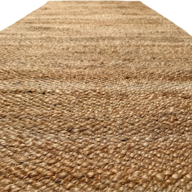 Rocaflor Vloerkleed-Loper-Jute-bruin-80x200cm-natuurlijk