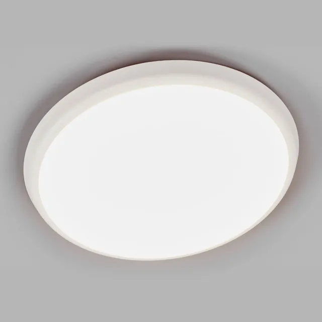 ARCCHIO LED plafondlamp - 1licht - Polycarbonaat - H: 4 cm - wit - Inclusief lichtbron