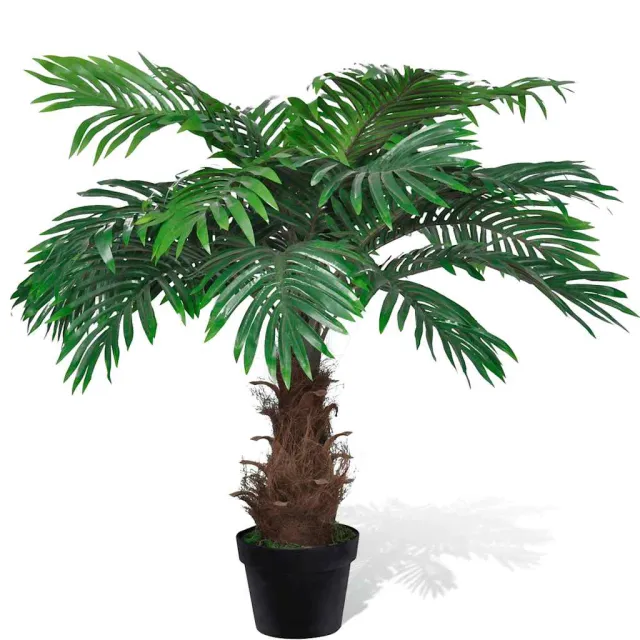 vidaXL Kunstboom met pot cycaspalm 80 cm Groen