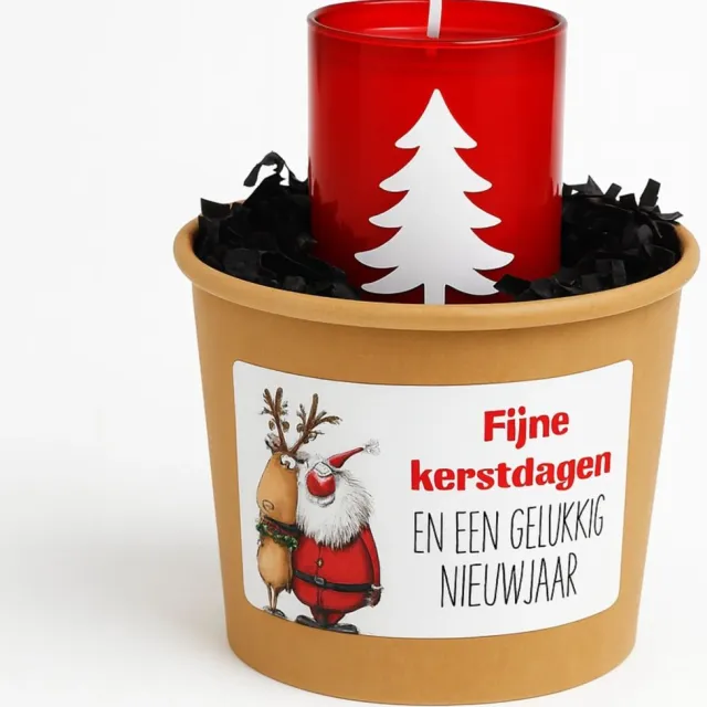 Memories Are Timeless Kerst cadeautje | Potje met kaars | Fijne Kerstdagen & Gelukkig Nieuwjaar | Relatiegeschenk – Memories Are Timeless Fijne Kerstdagen en een Gelukkig Nieuwjaar