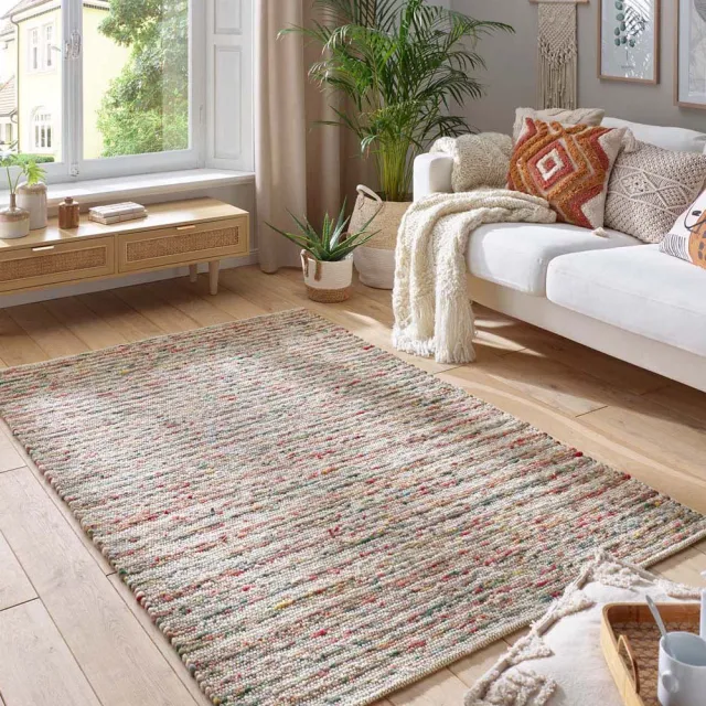 Tapeso Wollen vloerkleed - Thora multi 250x340