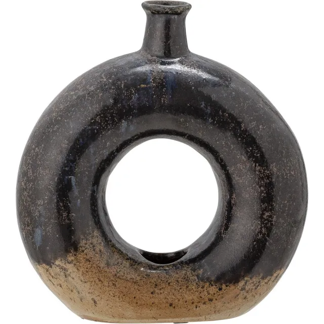 Bloomingville Vaas aardewerk bruin Baldvin [gid://shopify/Metaobject/307221758287]