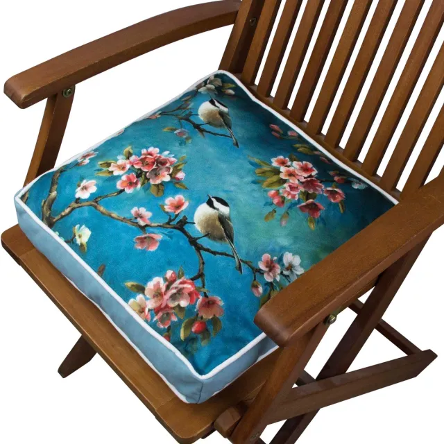 Gravel YM1314 – Stoelkussen – Meerkleurig – 42 x 42 cm