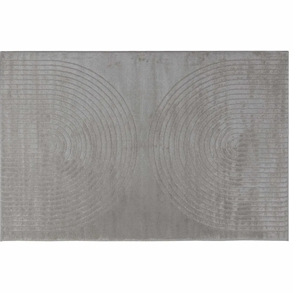 vidaXL Binnen kleed GALATI Grijs 200 x 280 cm Polyester Medium Pile