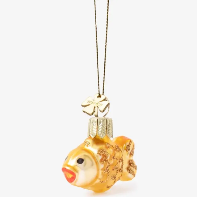 Sissy-Boy Kerst ornament vis Geel