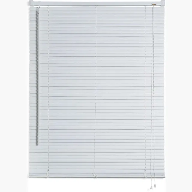 Storesdeco Vinyl Jaloezieën met Koord Wit 60x130 White