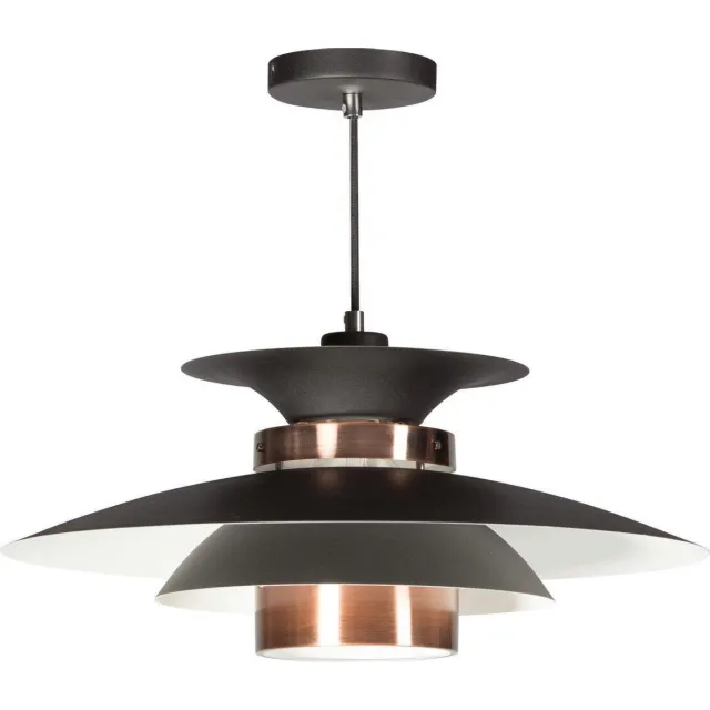 Expo Trading ETH Potenza Hanglamp - 1 lichts - zwart