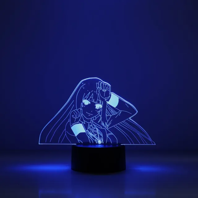 DawnLights Yumeko Design - Kakegurui - 3D Lamp - Led Licht - Anime 7 verschillende kleuren