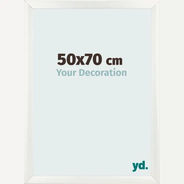 yd. Your Decoration - Fotolijst 50x70 cm - MDF - Wit Geveegd - Pisa