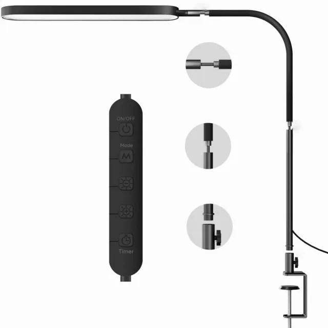 DailySupplies® Daglichtlamp Schilderen - Staand - Hobby Zwart
