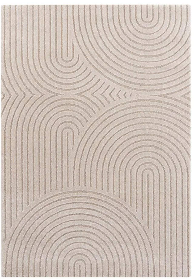 Elle Decoration Laagpolig vloerkleed Panglao Elle Decoration - crème/beige 120x170 cm