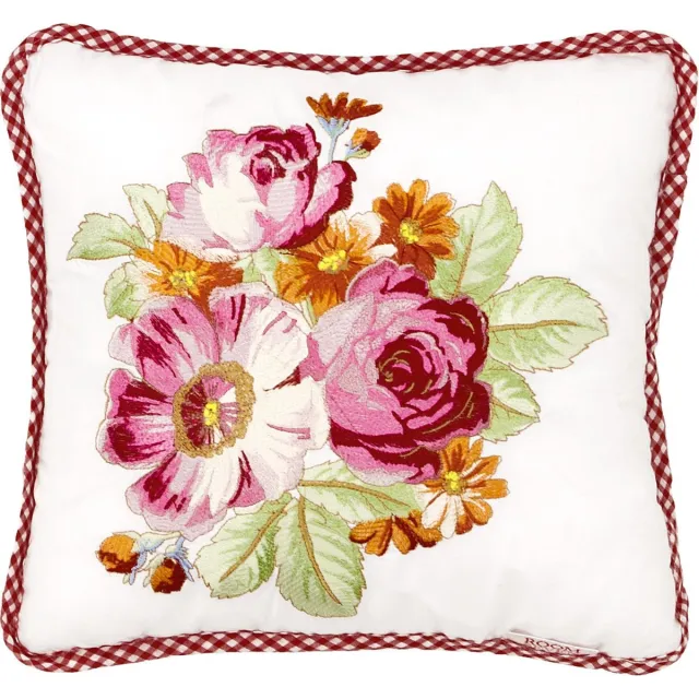 Room Seven Lynn - Sierkussen - 30x30 cm - Roze