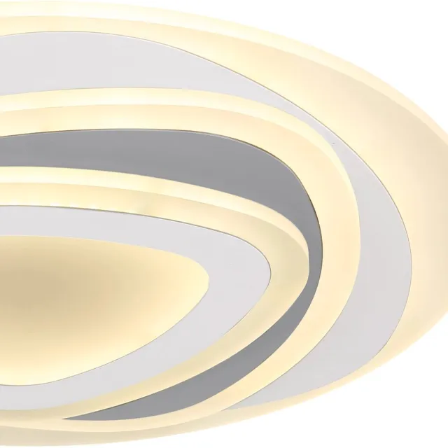 Globo plafonniere - Sabatino - wit - metaal - Ø 50cm - LED - 48012-46