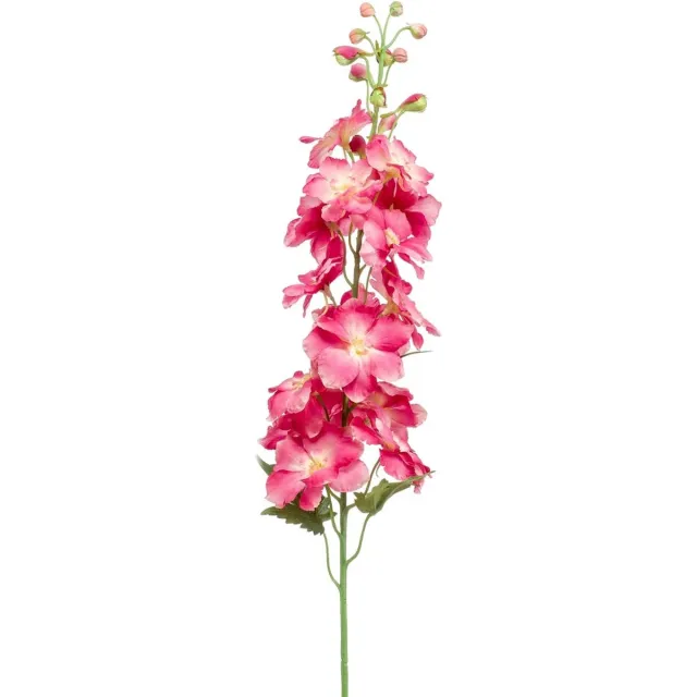 Kunstbloemen - Zijde Bloemen - Nep bloemen Luxe Bloemen - Delphinium 95 cm - Natuurlijk Bloemen roze