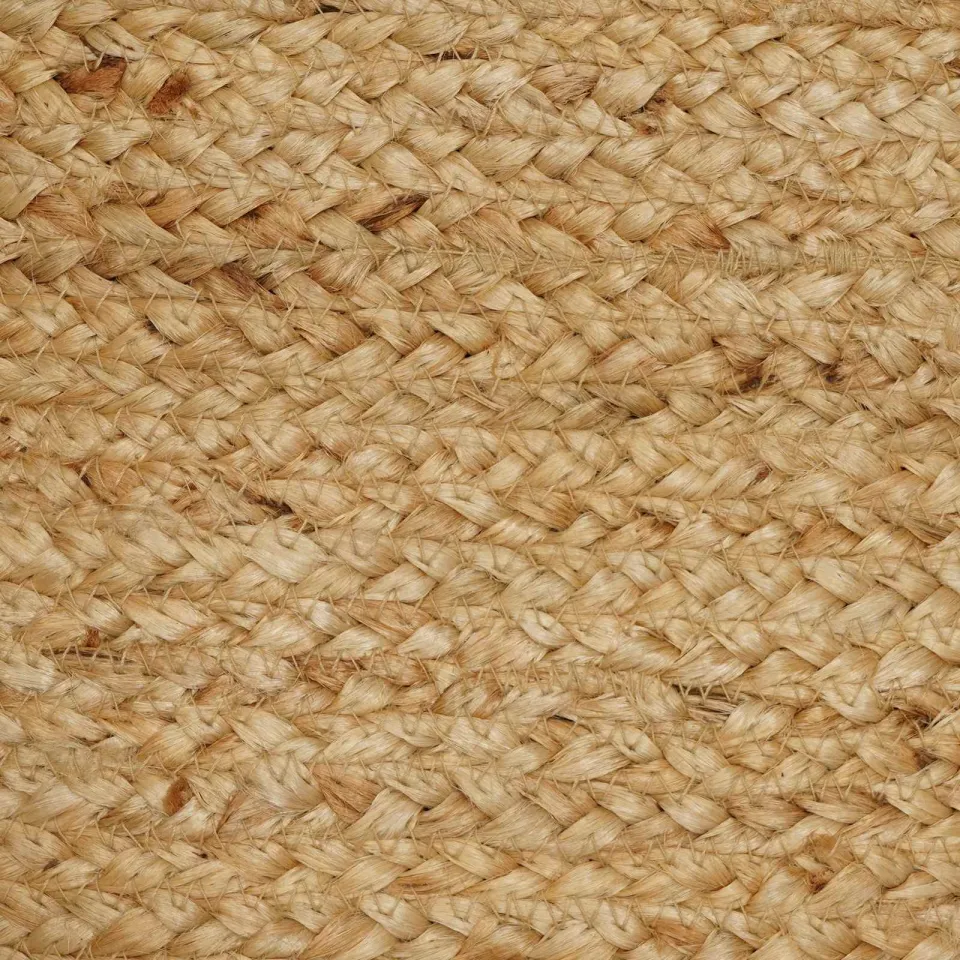 vidaXL Gebied Tapijt Naturel 122 x 183 cm Jute, foto 2