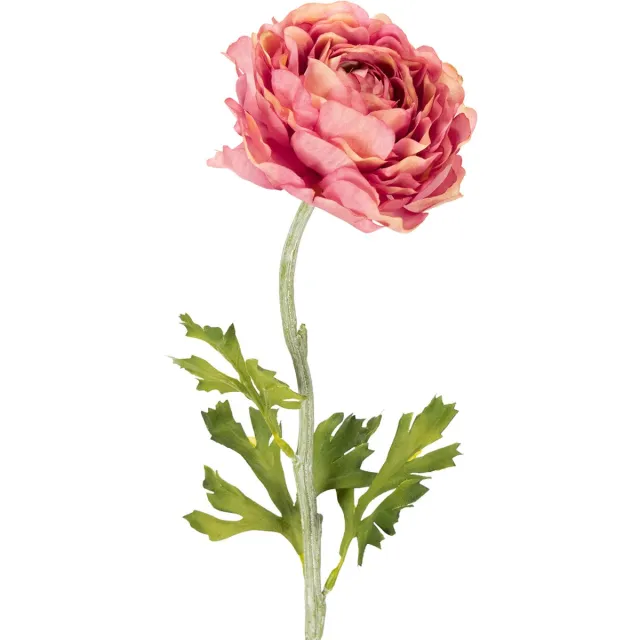 Viana Kunstmatige ranunculus als boeket voor een elegante en onderhoudsvrien Roze