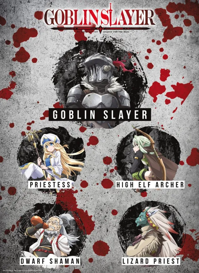 ABYSTYLE Poster Goblin Slayer - Characters 38x52cm Divers