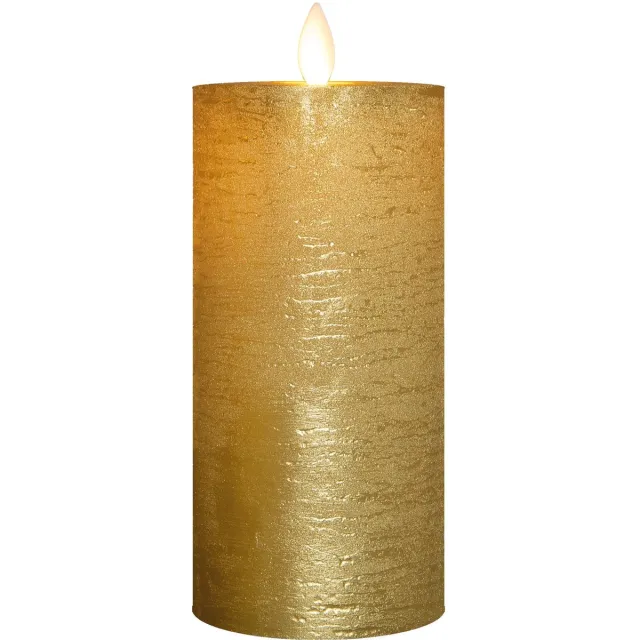Annas Collection Stompkaars-USB wax 15x7,5 cm goud Anna's Collection geel