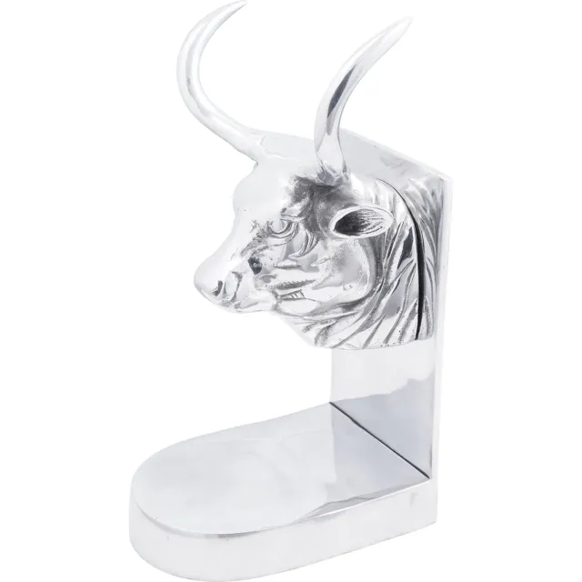 vidaXL Boekensteunen - 2 - st - Zilver - 17 - x - 15 - x - 27 - cm - Aluminium