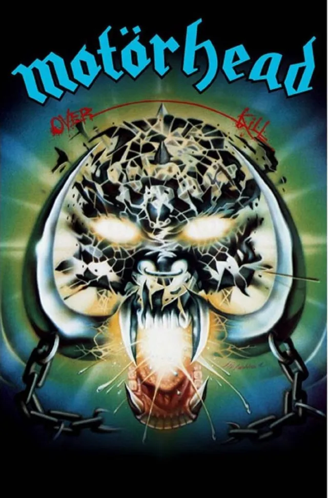Rock Off Motorhead - Overkill Textiel Poster - Multicolours