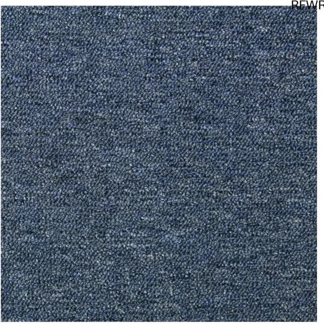 RFWR Tapijttegels 50x50cm - 20 Stuks voor 5m² in Diverse Kleuren Blauw