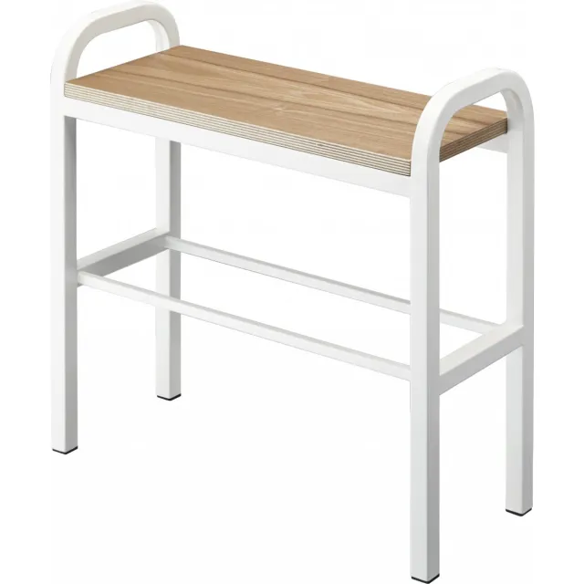 Yamazaki Schoenenrek met Houten Plank - Tower - Wit