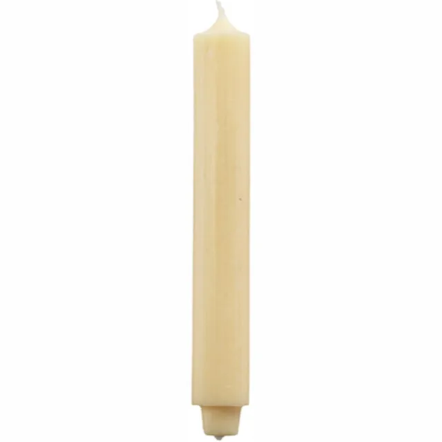 Rustik Lys dinerkaars - 3,2 x 30 cm. - 10 stuks - kleur Pale Banana