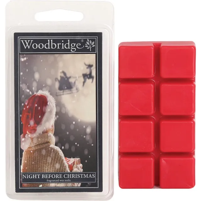 medalounger Waxmelts - Night Before Christmas - 68g lichtgrijs