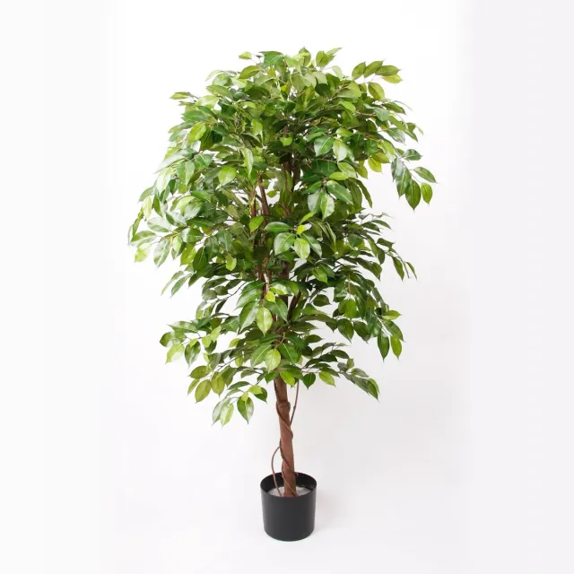 Emerald Kunstboom Ficus Deluxe Vine 140cm - Kunstplant voor binnen Groen