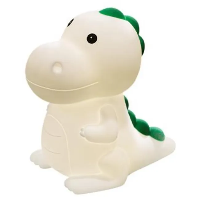 ABC-Led Nachtlampje - Dinosaurus - RGB en Warm wit wit/groen