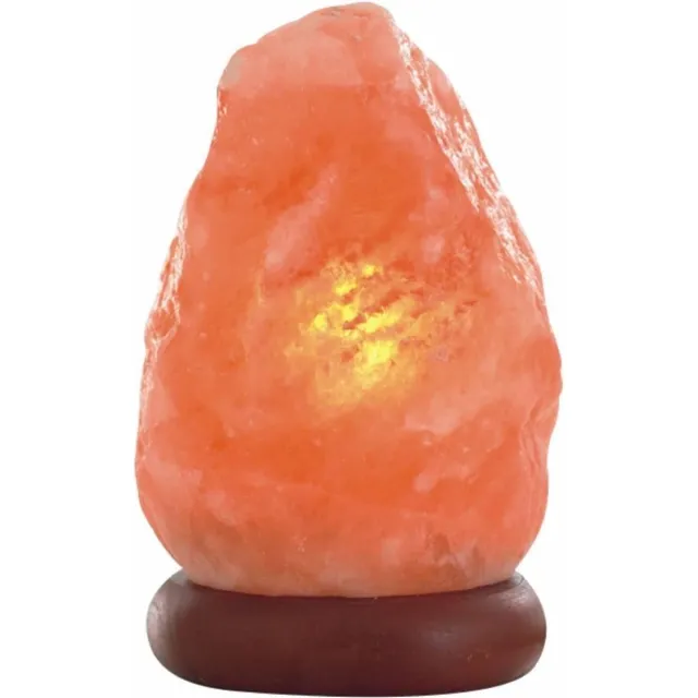 Naturaplaza Himalaya zoutlamp tafellamp Grof 4-6 kg - inclusief snoer, schakelaar en lampje Oranje;Wit;Roze
