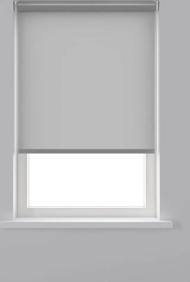 Decosol Rolgordijn Lichtdoorlatend - Licht Grijs (5731) - 150 x 190 cm