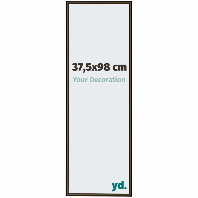yd. Your Decoration - Fotolijst 37,5x98 cm - Aluminium - Walnoot Structuur - New York