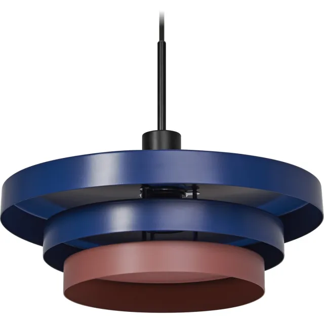 Osram Layers decoratieve hanglamp met E27 fitting, 400mm, IP20, metaal, blauw/roze Blauw|Roze