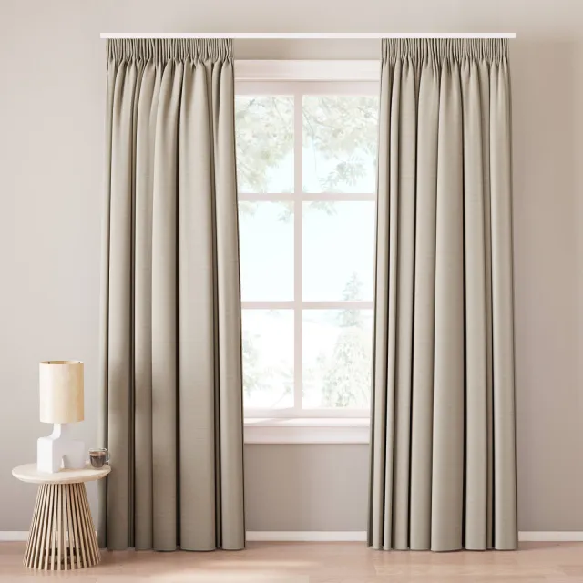 NOUS Living Verduisterend gordijn kant en klaar Snooze (per stuk) (280 x 270 cm)* Beige