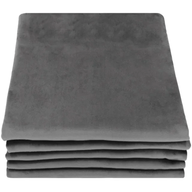 Moondream DecibelControl™ 3in1 Geluidsisolerend gordijn | Thermo Winter+Zomer | 100% Verduisterend | Gepatenteerde Technologie | EU-fabricaat | Fluweel | Plooiband | Grijs MC09 | 130 x 260 (BxH) cm
