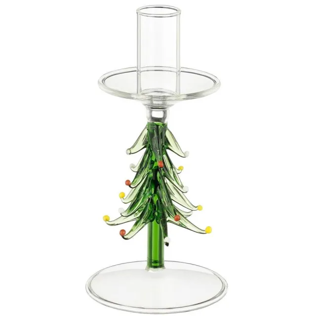 Mica Decorations Kerst kandelaar boom groen