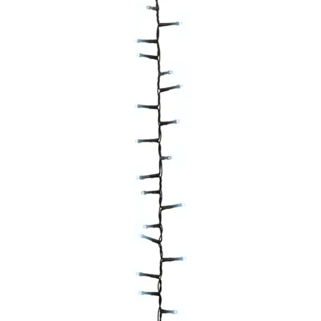 vidaXL Lichtslinger - compact - met - 2000 - LED's - koudwit - 45 - m - PVC