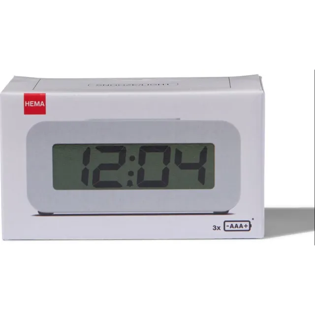 HEMA Wekker digitaal (wit)