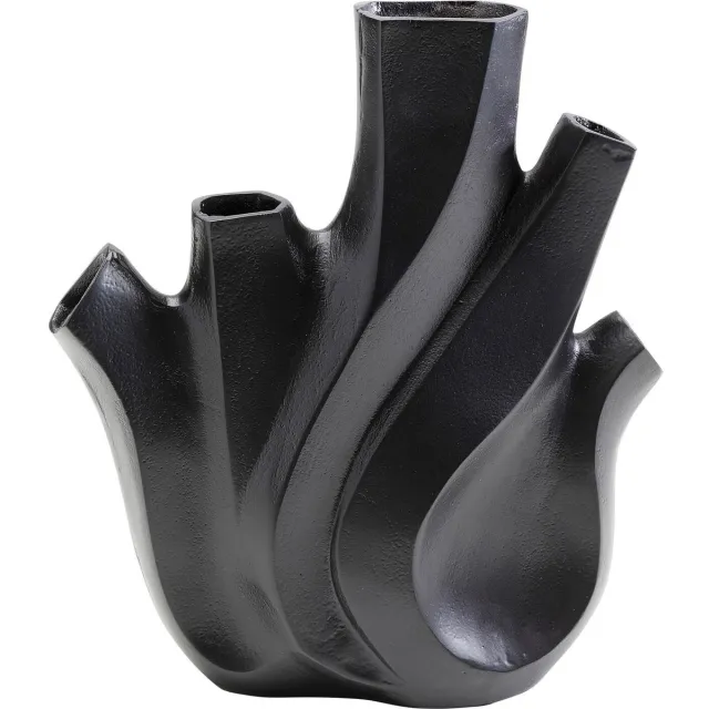Kare Design Vaas Flame zwart 29cm Kare Design