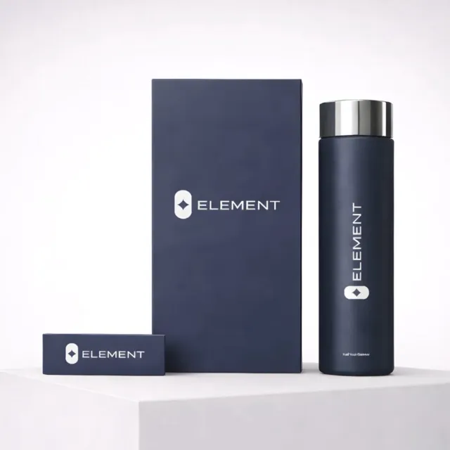 element Amsterdam Zand Kaars Set | Kaars | Luxe Kaarsen | Giftset | Kerstpakket wit