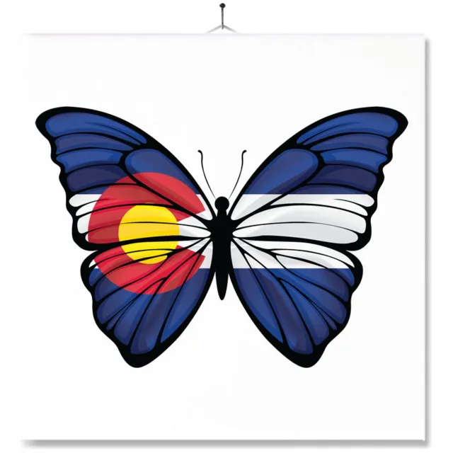 MC Living Tegel Met Opdruk | Vlinder | Vlag | Colorado Multi-Color