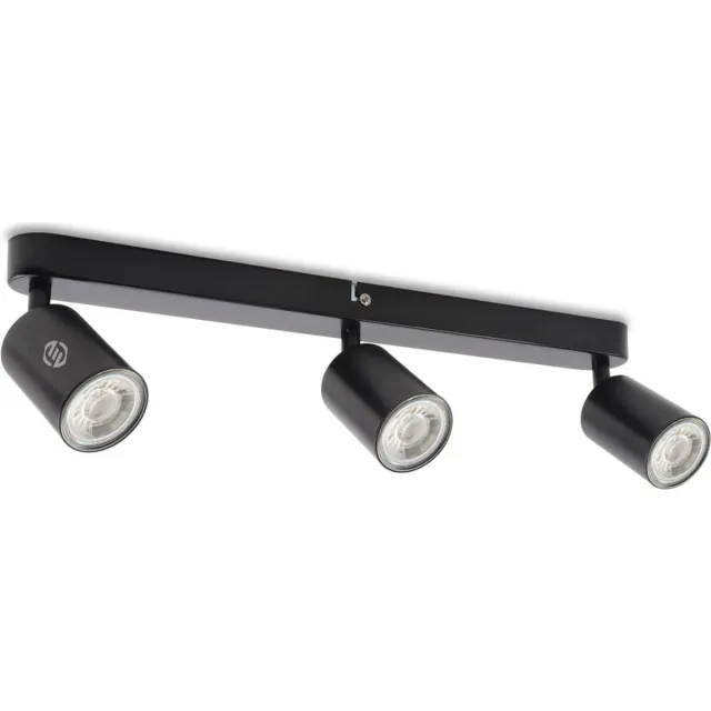 Equivera Plafonaire Lamp - Lamp - Plafond Lamp - Plafonnaire Lamp - Plafondlamp zwart