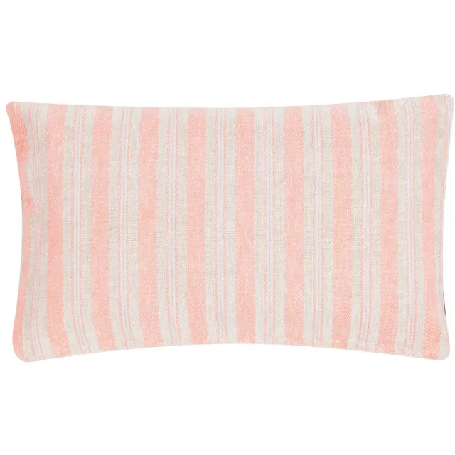 Linen & More New Linen Stripe - sierkussen - tegalder - 30 x 50 cm