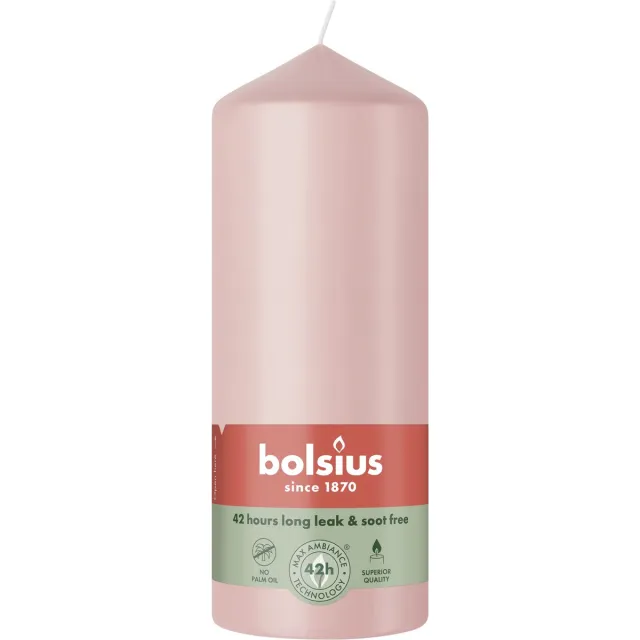 Bolsius Stompkaars 150/58 Nevelig Roze