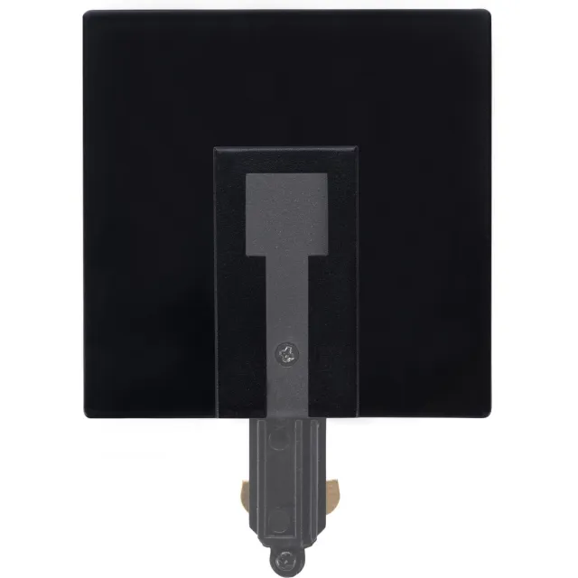 LEDVION 1-Fase Rail Power Connector (Zwart) - Naadloze Intergratie 1-Fase